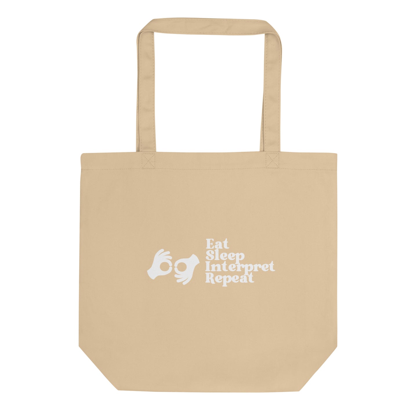 Sign Language Interpreter Eco Tote Bag
