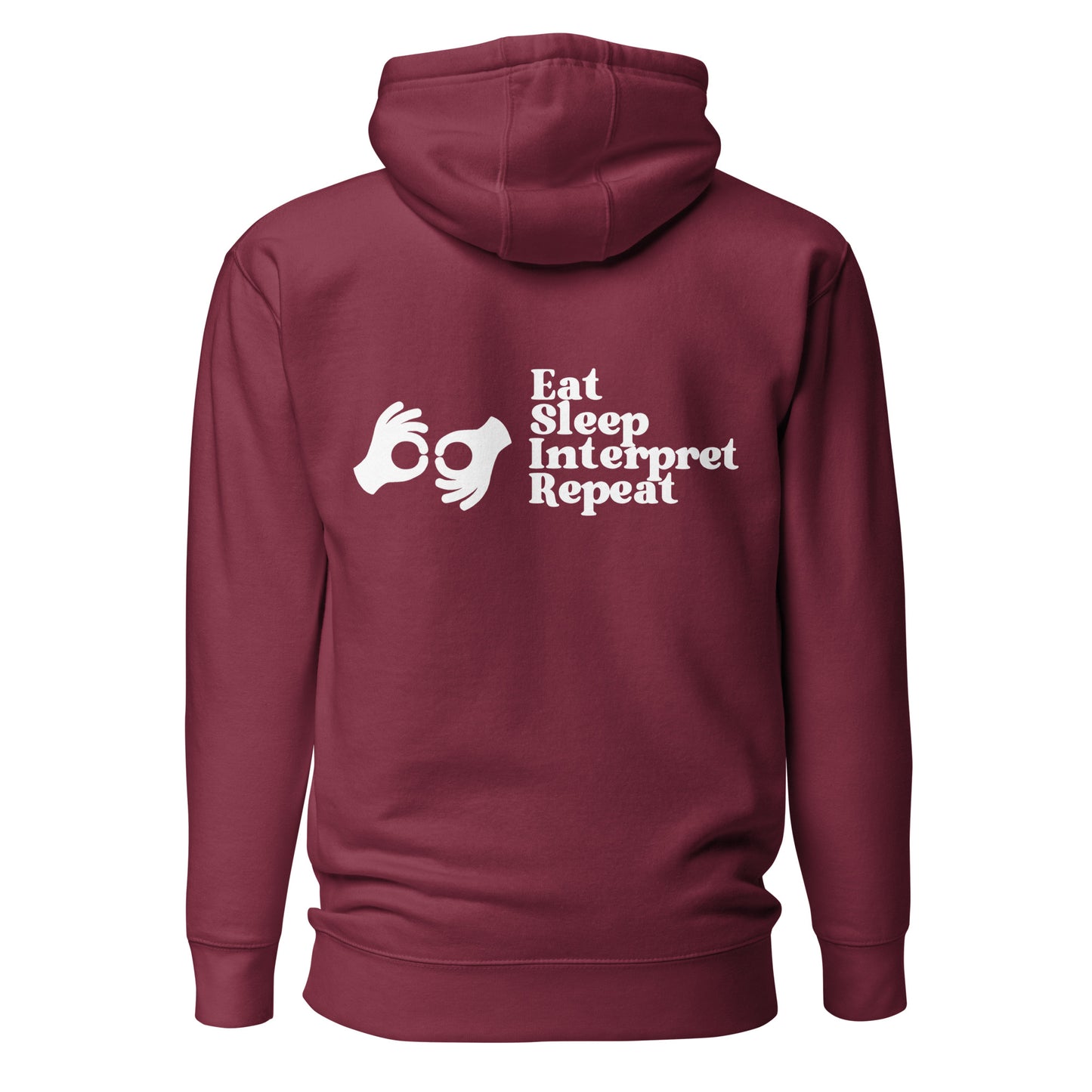 Sign Language Interpreter Unisex Hoodie