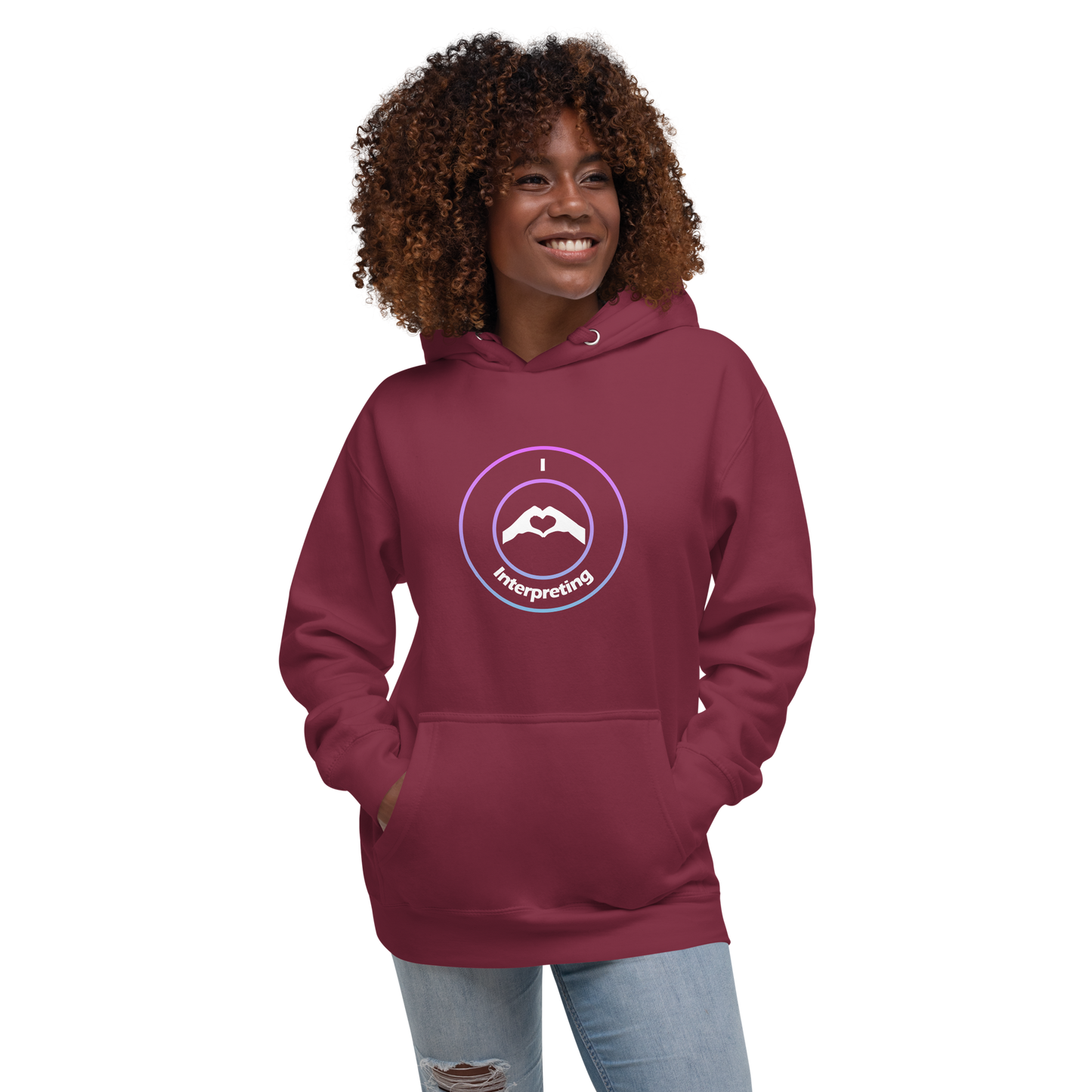 Sign Language Interpreter Unisex Hoodie