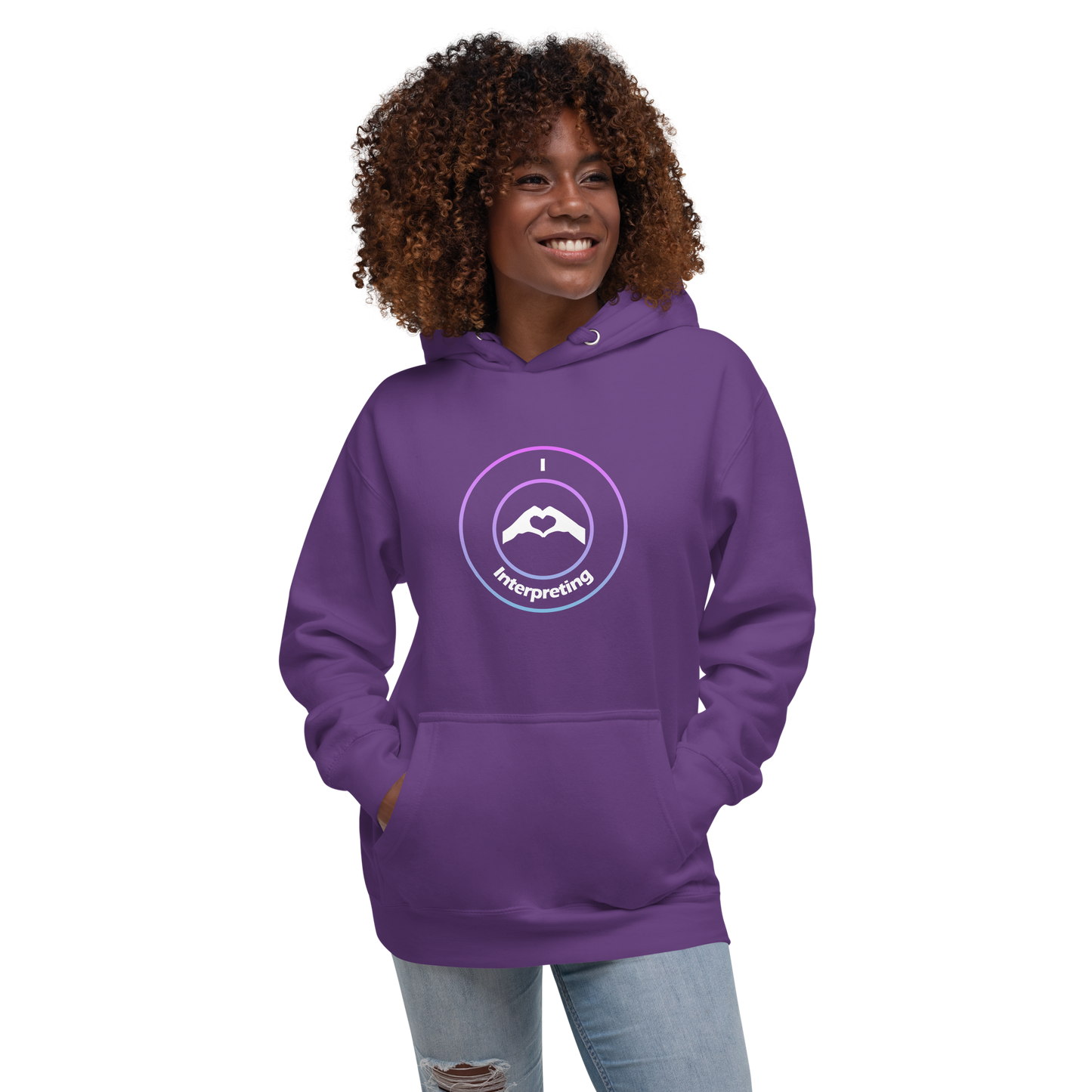 Sign Language Interpreter Unisex Hoodie